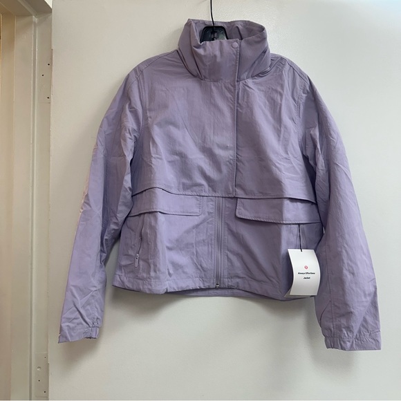 LuluLemon Always Effortless Jacket in Lilac Ether - Picture 4 of 9